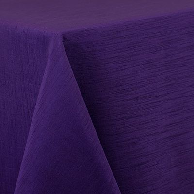 Purple Dupioni Linen