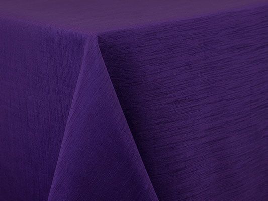 Purple Dupioni Linen