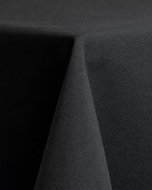Black Vantage Linen – 132″ Round