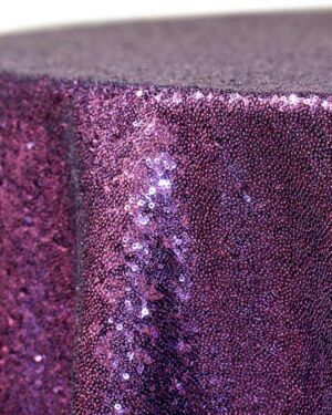 Violet Glimmer Linen