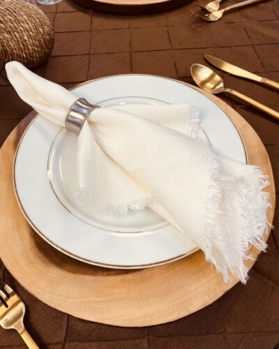 Ivory Manta Napkin